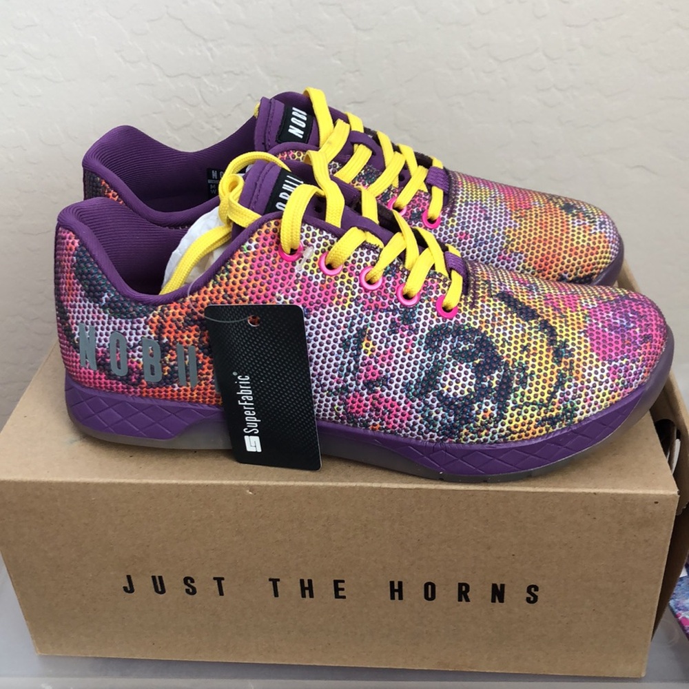 NoBull NEW IN BOX Sam Dancer art work  trainer size 8.5/10 men/wmn - Picture 2 of 10